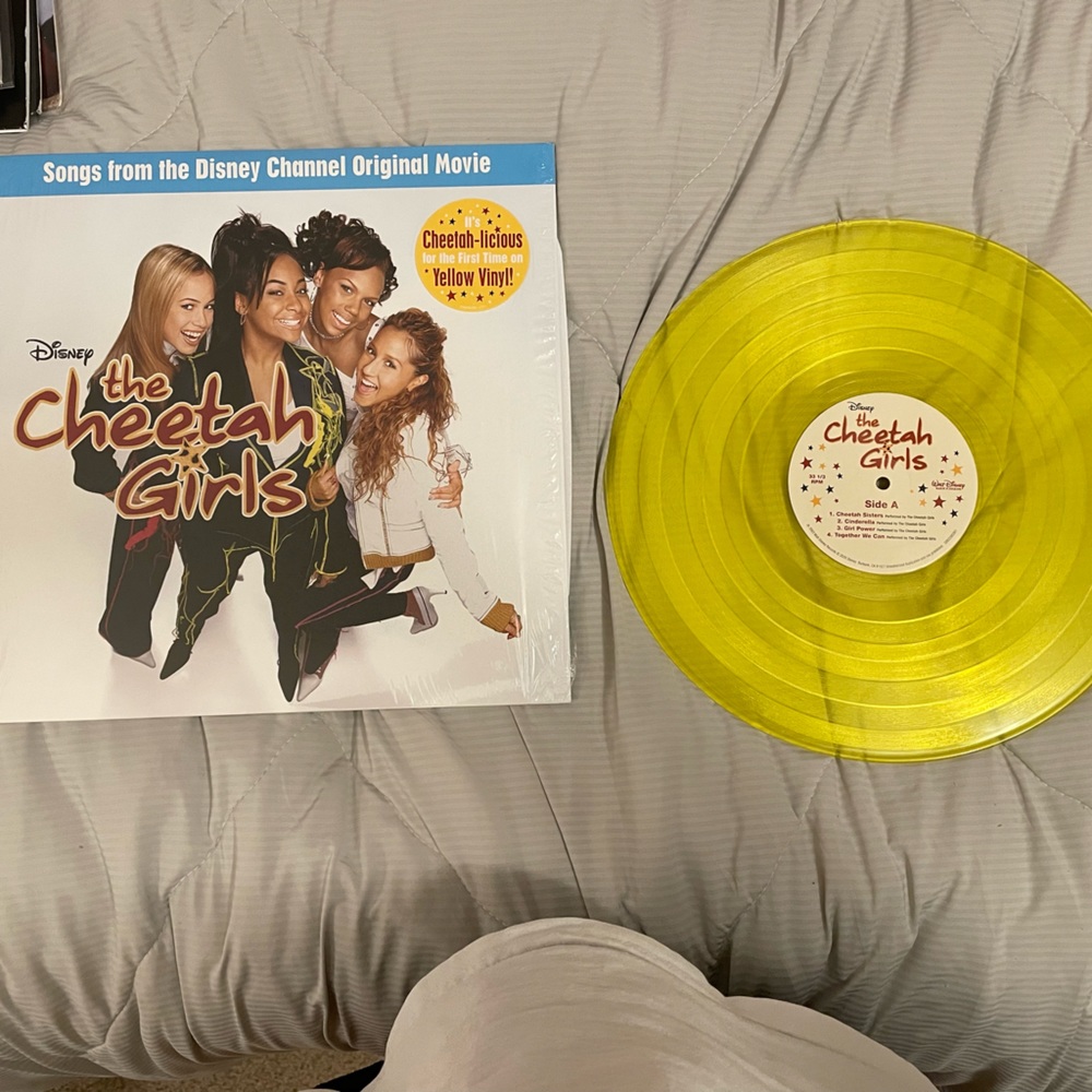 Walmart Exclusive Yellow Transparent Vinyl- The Cheetah Girls Yellow LP